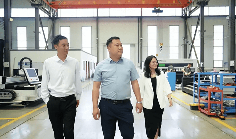 强强联合 共赢未来丨热刺激光与沧州拓胜激光机械设备制造有限公司举行战略合作签约仪式